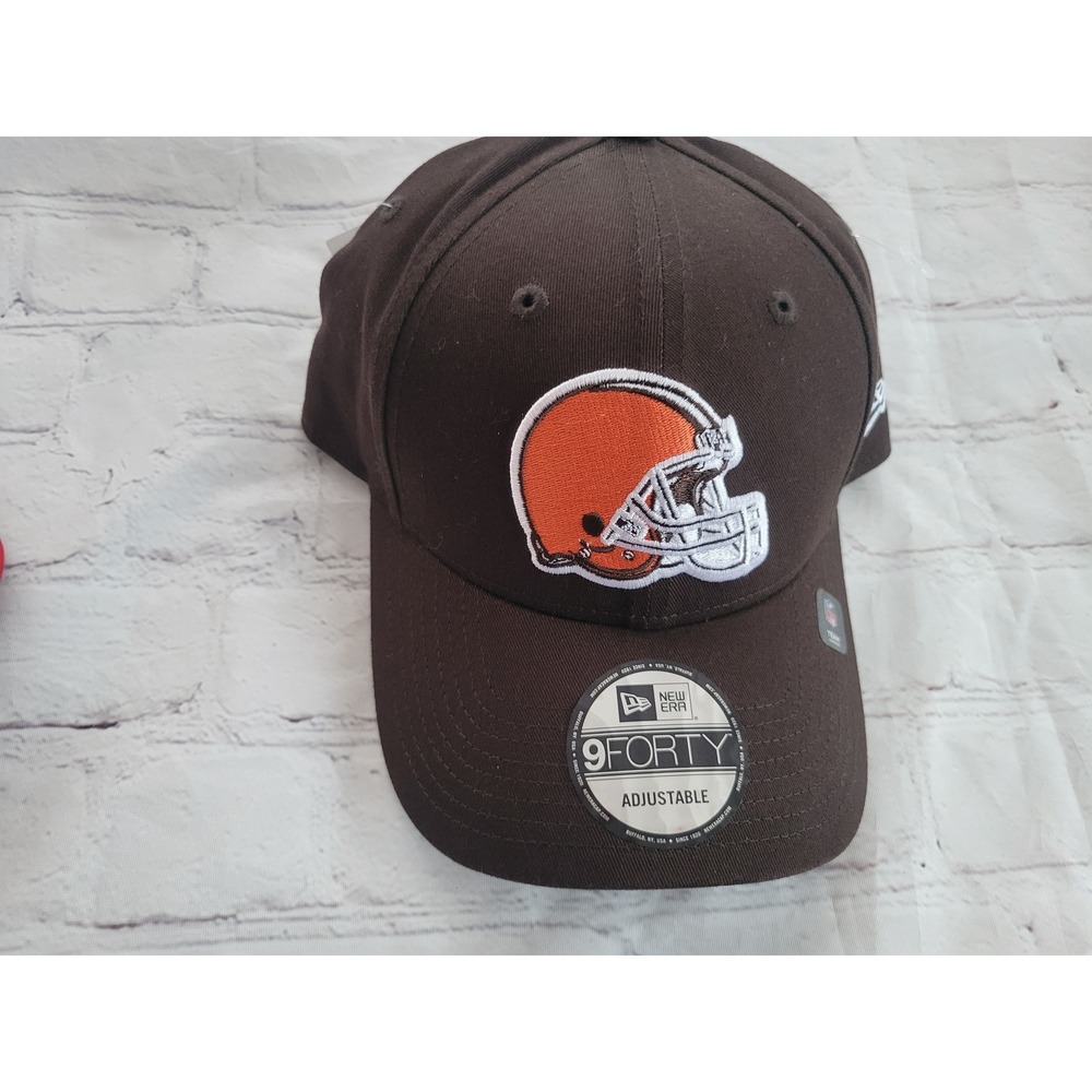 New Era 9FORTY Cleveland Browns NFL Hat Brown Adjustable Snapback Cap OSFM
